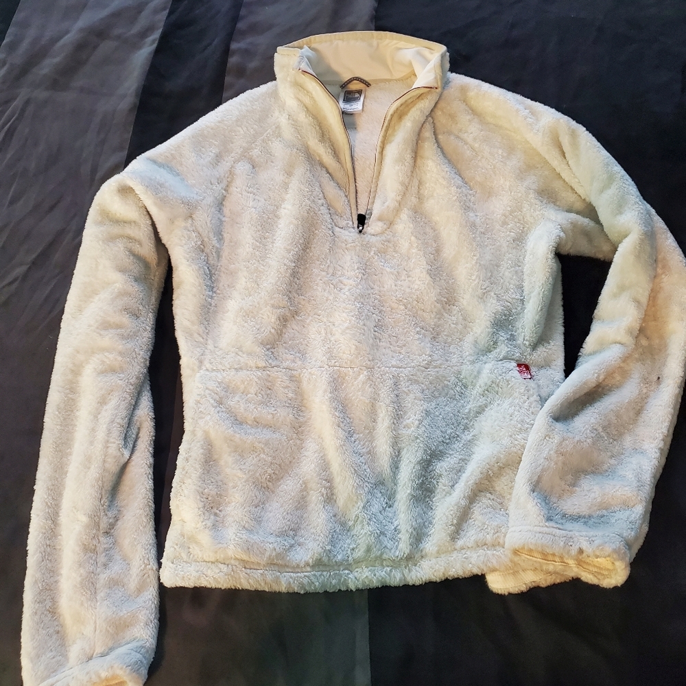 White northface fleece